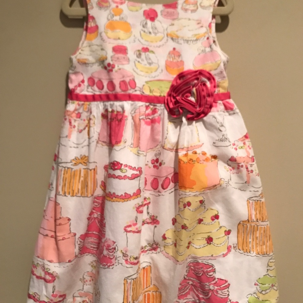 Lilly Pulitzer Girls Shift Birthday Cake Dress